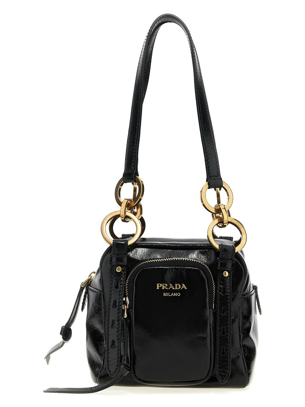 ץ PRADA Хå ǥ ֥å Business bags 'Dangle' top case 1BB137VOOO2CYRF0002 Black  ̵ åԥ̵ 2025SS ju