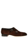 サントーニ SANTONI レースアップシューズ ドレスシューズ メンズ ブラウン Lace-up Shoes Double buckle 'Alex' MCAD19027LA3SRVRS26 Brown 関税 送料無料 ラッピング無料 2025SS ju