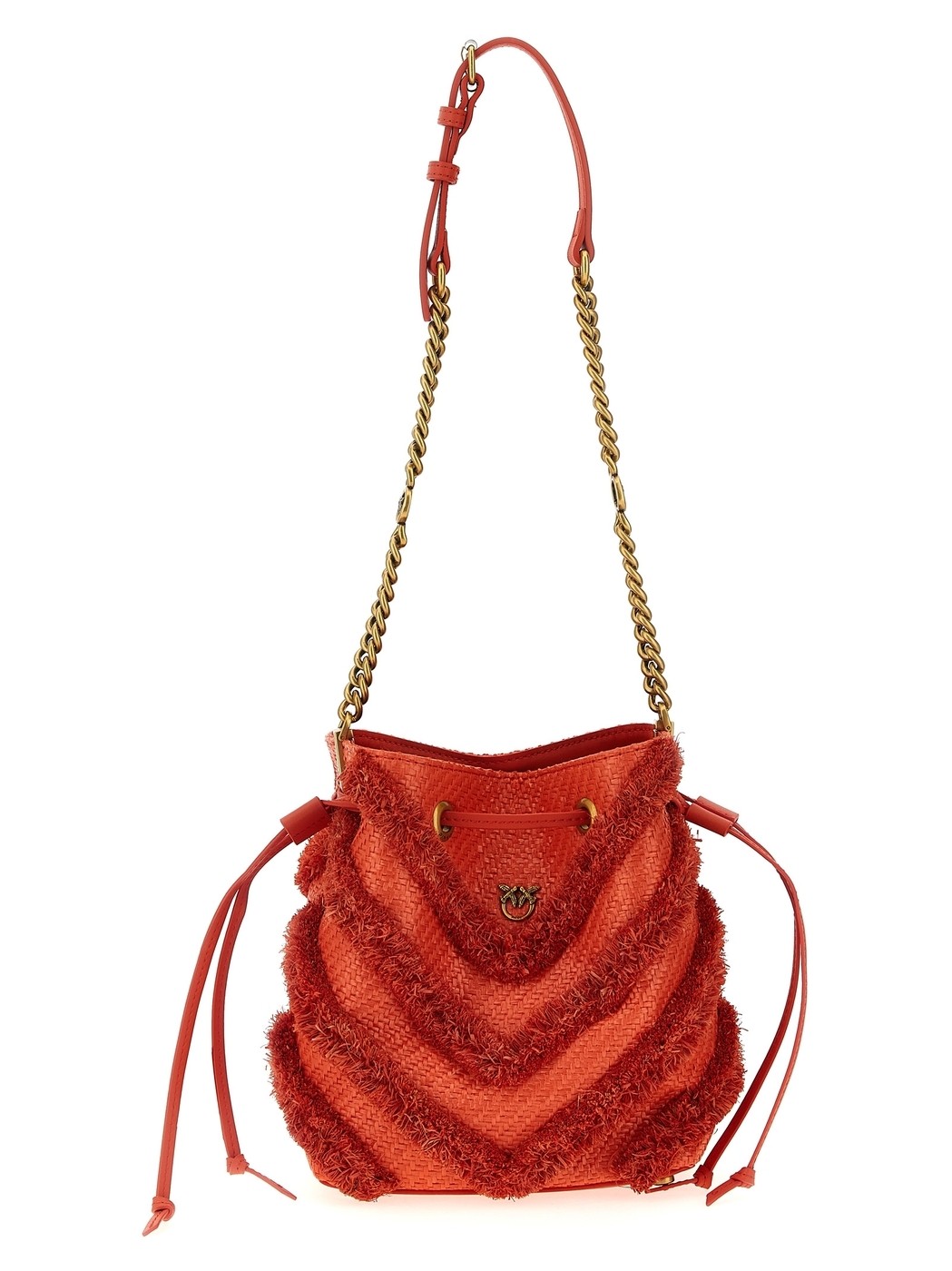 ԥ PINKO Хå ǥ å Business bags Raffia mini bucket bag 104303A2CDB00Q Red  ̵ åԥ̵ 2025SS ju