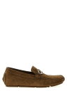 フェンディ FENDI ローファー メンズ ブラウン Loafers 'Driver FF' loafers 7D1682QK9F1SJ0 Brown 関税 送料無料 ラッピング無料 2025SS ju