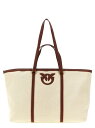 【1000円OFFクーポン配布中!!】 ピンコ PINKO トートバッグ レディース ベージュ Tote bags 'Miranda' large shopping bag 104715A2G2CL5Q Beige 関税 送料無料 ラッピング無料 2025SS ju