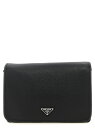 プラダ PRADA バッグ メンズ ブラック Business Bags Leather shoulder strap 2VD075VOOO2BBEF0002 Black 関税 送料無料 ラッピング無料 2025AW ju