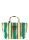 【1000円OFFクーポン配布中!!】 ピンコ PINKO トートバッグ レディース マルチカラー Tote bags Shopping medium stripes 104753A2G5H87Q Multicolor 関税 送料無料 ラッピング無料 2025SS ju