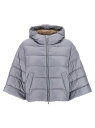 ペゼリコ PESERICO スーツジャケット スーツ ジャケット レディース グレー Suit Jackets Cape down jacket A2409202200084 Gray 関税 送料無料 ラッピング無料 2025AW ju