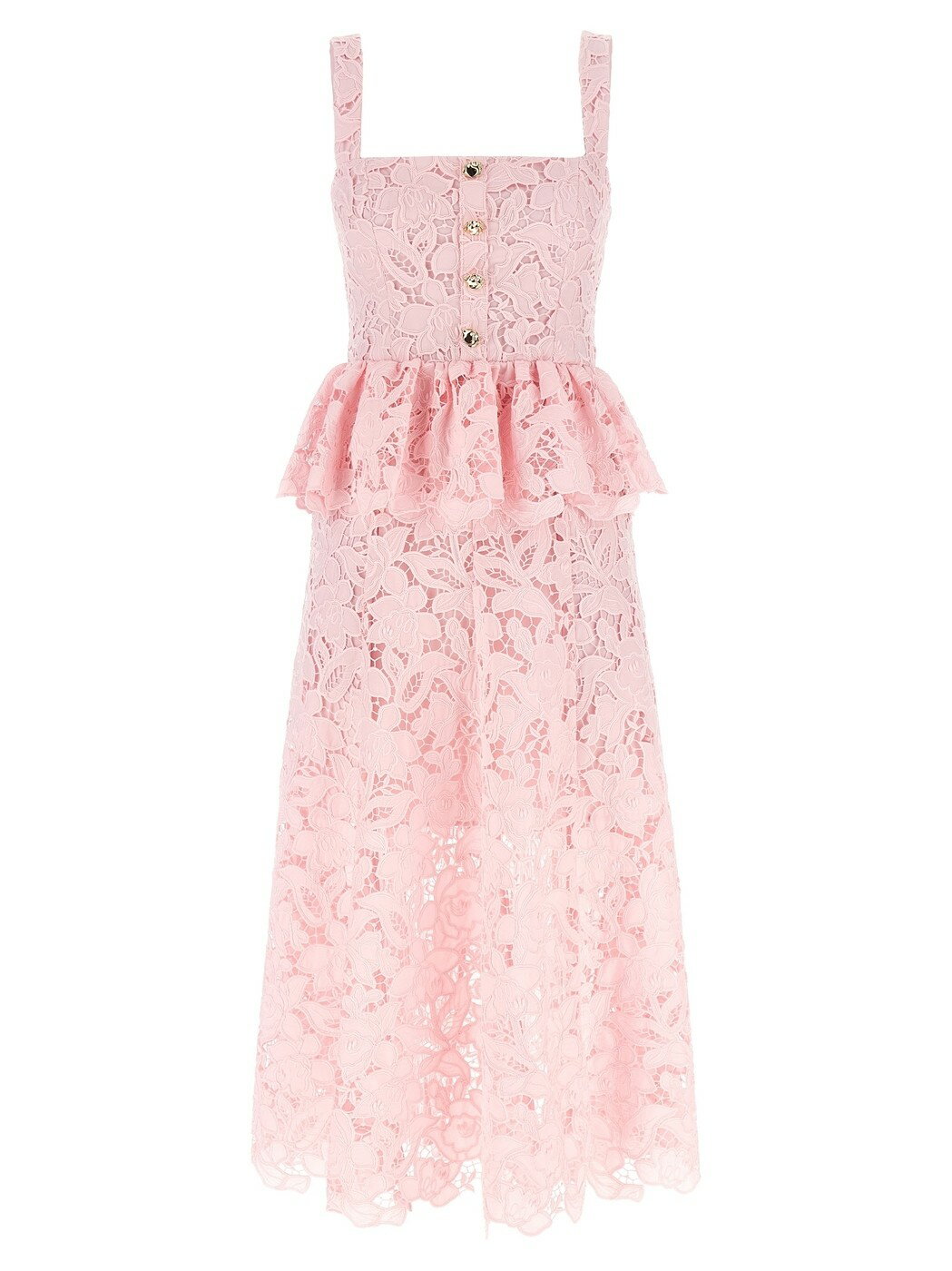  ݡȥ졼 SELF PORTRAIT ԡ ɥ쥹 ǥ ԥ Dresses 'Pink Lace Peplum...