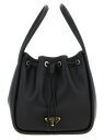 【1000円OFFクーポン配布中!!】 プラダ PRADA バッグ レディース ブラック Business bags 'Prada Darling' mini bucket bag 1BE087VOVO2CYSF0002 Black 関税 送料無料 ラッピング無料 2025AW ju