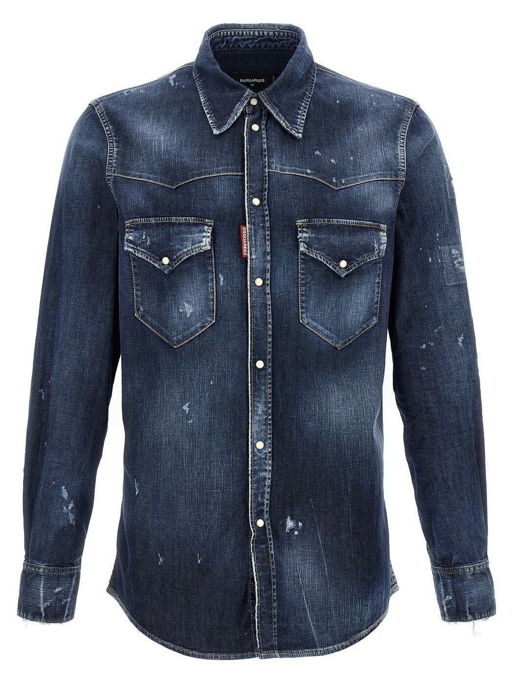 DSQUARED カジュアルシャツ 青系 2009225Y0002 楽天市場】ディースクエアード(カラーブルー)(カジュアル