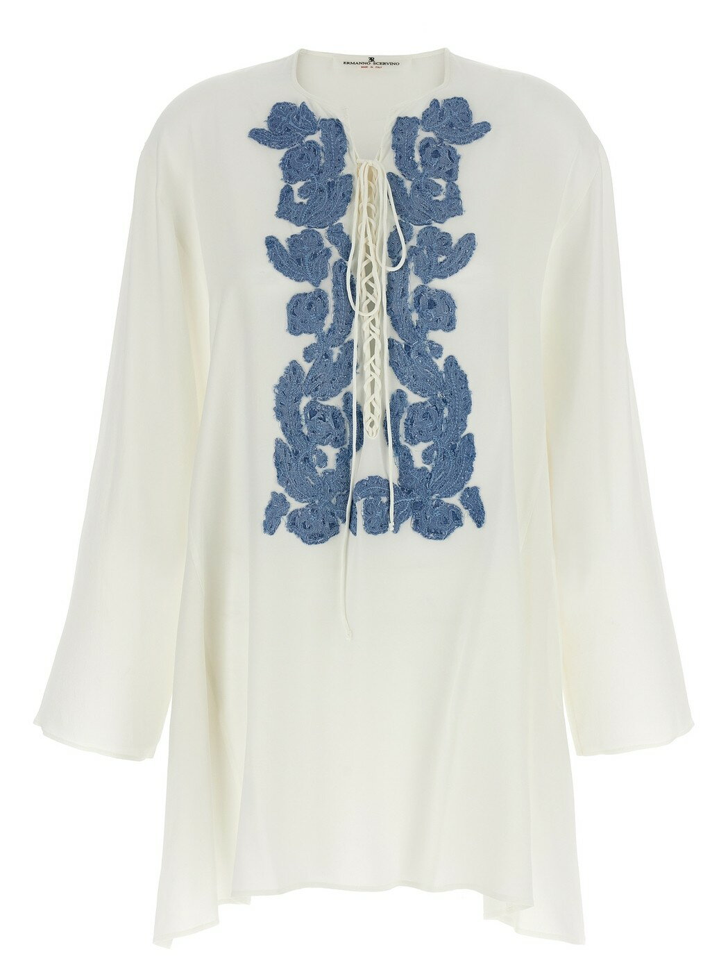 ޥ  ERMANNO SCERVINO  ǥ ۥ磻 Shirts Silk kaftan D462K...