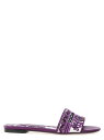【1000円OFFクーポン配布中!】 ドルチェ&ガッバーナ DOLCE&GABBANA サンダル レディース パープル Sandals 'Maiolica' embroidery slides CQ0571AV804I03TN Purple 関税 送料無料 ラッピング無料 2025AW ju