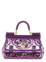 【1000円OFFクーポン配布中!!】 ドルチェ&ガッバーナ DOLCE&GABBANA バッグ レディース パープル Business bags 'Sicily' small handbag BB7116BW050I03TN Purple 関税 送料無料 ラッピング無料 2025AW ju