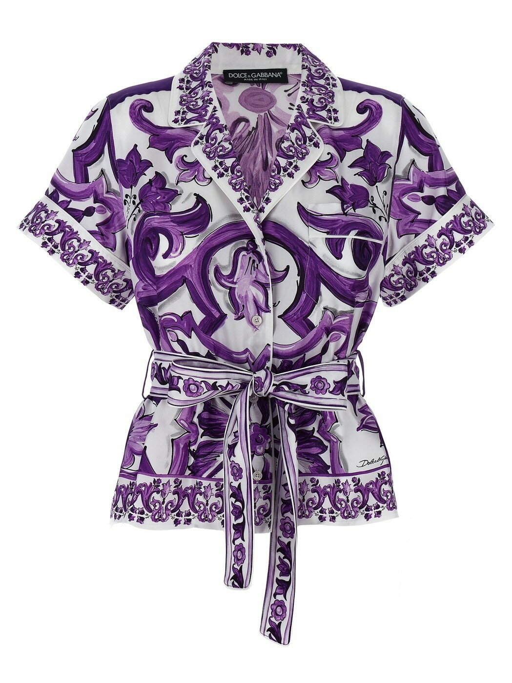 ɥ&åС DOLCE&GABBANA  ǥ ѡץ Shirts 'Maiolica' print pajama...