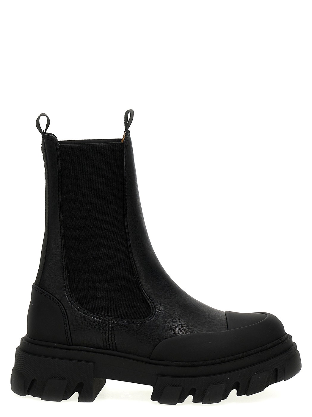 ˡ GANNI ֡ ǥ ֥å Boots Leather ankle boots S3238099 Black  ...