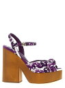 【1000円OFFクーポン配布中!】 ドルチェ&ガッバーナ DOLCE&GABBANA サンダル レディース パープル Sandals 'Maiolica' sandals CZ0322A6514I03TN Purple 関税 送料無料 ラッピング無料 2025AW ju