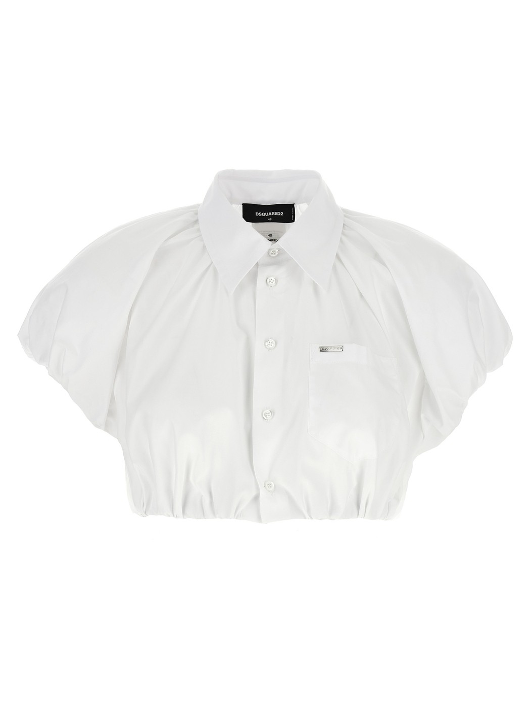 ݥȺ4!! ǥ DSQUARED2  ǥ ۥ磻 Shirts Cropped shirt...