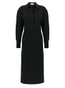 【本日ポイント4倍!!】 ヴィクトリアベッカム VICTORIA BECKHAM ワンピース ドレス レディース ブラック Dresses 'Long Sleeve Polo Collar Midi' dress 1325WDR006598ABLACK Black 関税 送料無料 ラッピング無料 2025AW ju