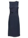 セオリー THEORY ワンピース ドレス レディース ブルー Dresses Silk effect dress P0605603XLV Blue 関税 送料無料 ラッピング無料 2025AW ju