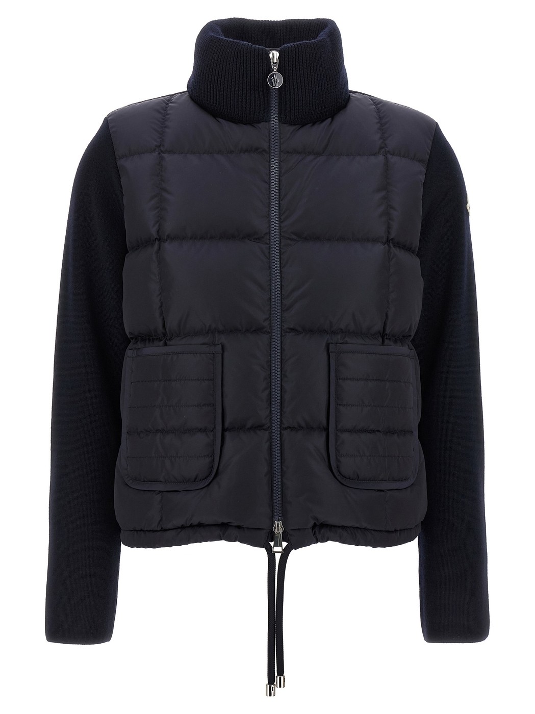 ݥ4!! 󥯥졼 MONCLER  ˥åȥ ǥ ֥롼 Knitwear Padded card...