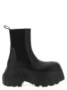 リック オウエンス RICK OWENS ブーツ メンズ ブラック Boots 'Beatle Mega Tractor' ankle boots RU02E1860LOO09 Black 関税 送料無料 ラッピング無料 2025AW ju