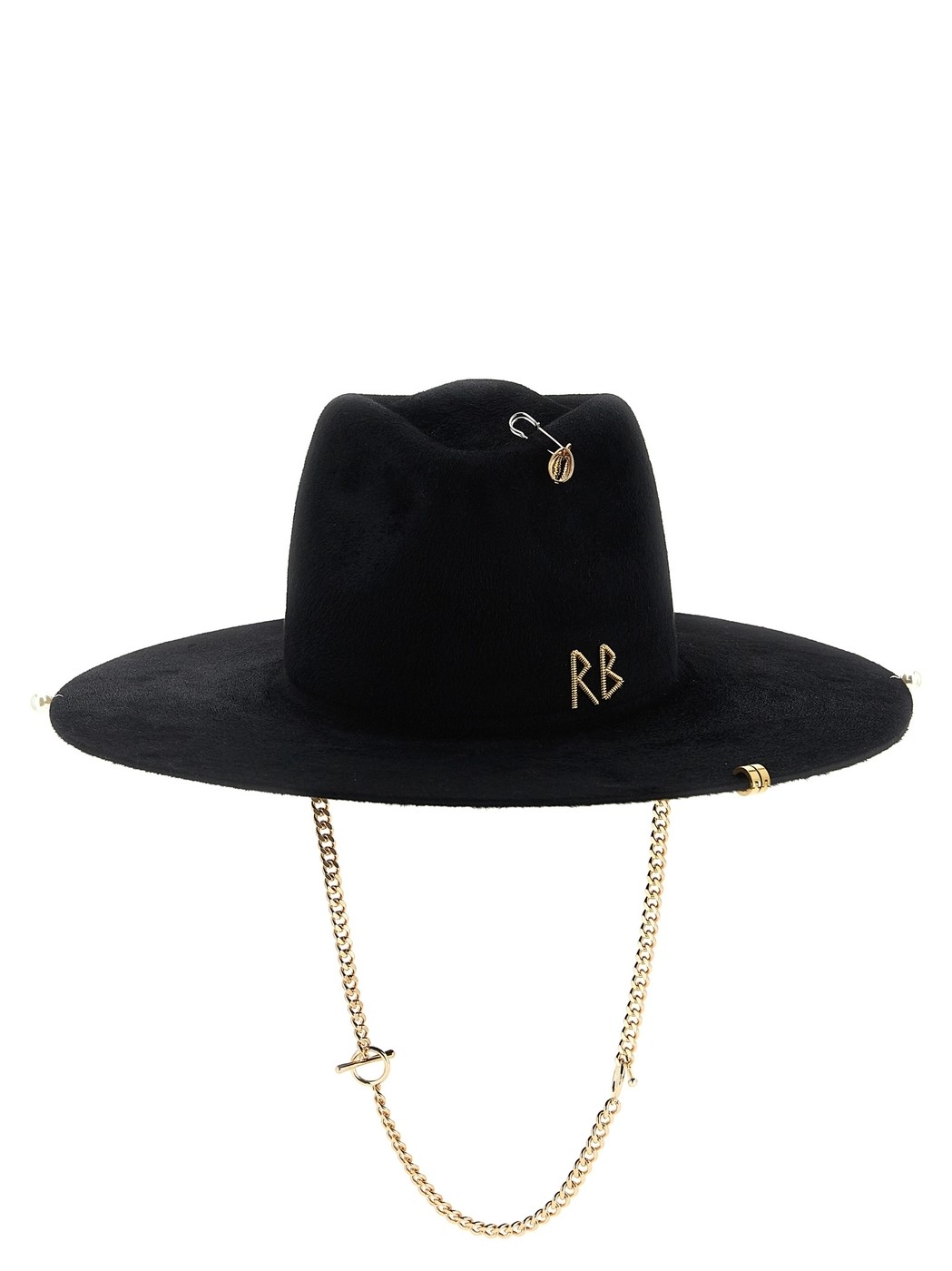 饹 Х󥹥 RUSLAN BAGINSKIY ϥå ˹ ǥ ֥å Hats 'Chain Strap Fedor...