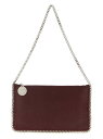 ステラ マッカートニー STELLA MCCARTNEY クラッチバッグ レディース レッド Clutch and wristlets bags 'Falabella' clutch 7P0076WP00866002 Bordeaux 関税 送料無料 ラッピング無料 2025AW ju