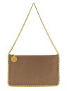 ステラ マッカートニー STELLA MCCARTNEY クラッチバッグ レディース ベージュ Clutch and wristlets bags 'Falabella' clutch 7P0076W93552800 Beige 関税 送料無料 ラッピング無料 2025AW ju