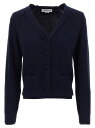 【1000円OFFクーポン配布中!!】 ヴィクトリアベッカム VICTORIA BECKHAM セーター ニットウェア レディース ブルー Knitwear 'Stepped Hem' cardigan 1325KJU006422ANAVY Blue 関税 送料無料 ラッピング無料 2025AW ju