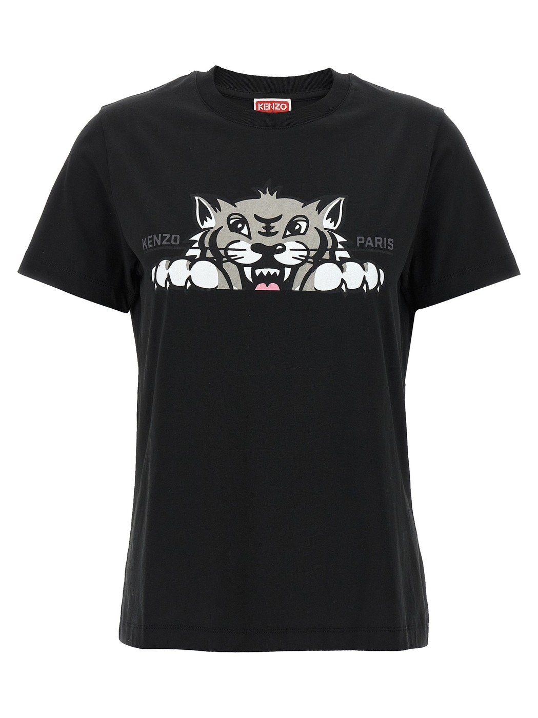 󥾡 KENZO ݥ T ǥ ֥å T-shirts and polo shirts 'Happy Tiger...