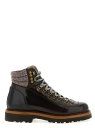 ブルネロ クチネリ BRUNELLO CUCINELLI ブーツ メンズ ブラウン Boots Herringbone insert ankle boots MZUWNRS890CCK78 Brown 関税 送料無料 ラッピング無料 2025AW ju