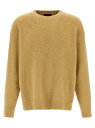 ロベルト コリーナ ROBERTO COLLINA セーター ニットウェア メンズ ベージュ Knitwear Shearling cotton sweater 253M45301M4505 Beige 関税 送料無料 ラッピング無料 2025AW ju