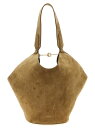 【三連休限定1000円OFF】 カイト KHAITE トートバッグ レディース ブラウン Tote bags 'Lotus Small' shopping bag H2043726737 Brown 関税 送料無料 ラッピング無料 2025AW ju
