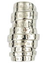 【三連休限定1000円OFF】 エムエム6 メゾン マルジェラ MM6 MAISON MARGIELA ジュエリー レディース シルバー Jewelry 'Numeric' ring SM7UQ0090P6627956 Silver 関税 送料無料 ラッピング無料 2025AW ju