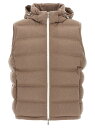 ブルネロ クチネリ BRUNELLO CUCINELLI ジレ ベスト メンズ ベージュ Vests Padded wool vest MQ4631608CSV18 Beige 関税 送料無料 ラッピング無料 2025AW ju