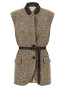 ブルネロクチネリ BRUNELLO CUCINELLI ジレ ベスト レディース マルチカラー Vests Buttoned chevron vest MG5307497C6286 Multicolor 関税 送料無料 ラッピング無料 2025AW ju