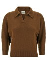 【本日ポイント4倍!!】 カイト KHAITE ポロシャツ レディース ブラウン Polo 'Herve' polo shirt 9834650745 Brown 関税 送料無料 ラッピング無料 2025AW ju