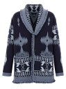 アラヌイ ALANUI セーター ニットウェア メンズ ブルー Knitwear 'Icon' cardigan LMHB038E25KNI00149404940 Blue 関税 送料無料 ラッピング無料 2025AW ju