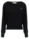 【1000円OFFクーポン配布中!!】 ヴィヴィアン・ウエストウッド VIVIENNE WESTWOOD セーター ニットウェア レディース ブラック Knitwear 'Pamela' sweater 1803006FY001VN401 Black 関税 送料無料 ラッピング無料 2025AW ju