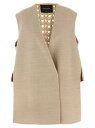ファビアナ フィリッピ FABIANA FILIPPI ジレ ベスト レディース ベージュ Vests Tricot wool vest CTD215F262L570VR3 Beige 関税 送料無料 ラッピング無料 2025AW ju