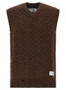 エムエムシックスメゾン マルジェラ MM6 MAISON MARGIELA ジレ ベスト メンズ マルチカラー Vests Knitted vest SH2FB0026M13174961 Multicolor 関税 送料無料 ラッピング無料 2025AW ju