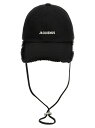 【三連休限定1000円OFF】 ジャックムス JACQUEMUS ハット 帽子 レディース ブラック Hats 'La Casquette Artichaut' cap 23EACU00452AW00092990 Black 関税 送料無料 ラッピング無料 2025AW ju