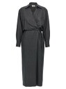 【1000円OFFクーポン配布中!!】 ブルネロクチネリ BRUNELLO CUCINELLI ワンピース ドレス レディース グレー Dresses Wallet chemisier dress ME226A5395C004 Gray 関税 送料無料 ラッピング無料 2025AW ju