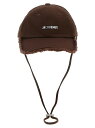 【三連休限定1000円OFF】 ジャックムス JACQUEMUS ハット 帽子 レディース ブラウン Hats 'La Casquette Artichaut' cap 23EACU00452AW00255850 Brown 関税 送料無料 ラッピング無料 2025AW ju