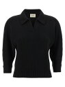 【本日ポイント4倍!!】 カイト KHAITE ポロシャツ レディース ブラック Polo 'Herve' polo shirt 9834650200 Black 関税 送料無料 ラッピング無料 2025AW ju