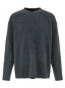 ロベルト コリーナ ROBERTO COLLINA セーター ニットウェア メンズ グレー Knitwear Shearling cotton sweater 253M45301M4521 Gray 関税 送料無料 ラッピング無料 2025AW ju