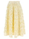ローテート ROTATE BIRGER CHRISTENSEN スカート レディース ホワイト Skirts 'Maxi Sun' skirt 114567857857 White 関税 送料無料 ラッピング無料 2025AW ju