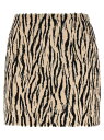 ローテート ROTATE BIRGER CHRISTENSEN スカート レディース ホワイト Skirts 'Printed Faux Fur' skirt 114247858858 White/Black 関税 送料無料 ラッピング無料 2025AW ju