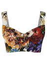 ドルチェ&ガッバーナ DOLCE&GABBANA Tシャツ トップス レディース マルチカラー T-shirts and tops Print top F7Y28TFSRQUHA5PC Multicolor 関税 送料無料 ラッピング無料 2025AW ju