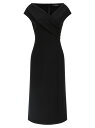 エルマンノ シェルヴィーノ ERMANNO SCERVINO ワンピース ドレス レディース ブラック Dresses Crossover dress D472Q763EWP95708 Black 関税 送料無料 ラッピング無料 2025AW ju