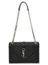 イヴ サンローラン SAINT LAURENT PARIS バッグ レディース ブラック Business bags 'Envelope' midi crossbody bag 600185BOW921000 Black 関税 送料無料 ラッピング無料 2025SS ju
