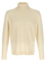 ザノーネ ZANONE セーター ニットウェア メンズ ホワイト Knitwear Turtle-Neck Sweater 810195ZR229Z3623 White 関税 送料無料 ラッピング無料 2025AW ju