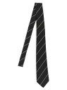イヴ サンローラン SAINT LAURENT PARIS 蝶ネクタイ タイ ネクタイ メンズ ブラック Ties and bow ties 'Double Rayur' tie 8250663Y0021062 Black 関税 送料無料 ラッピング無料 2025AW ju